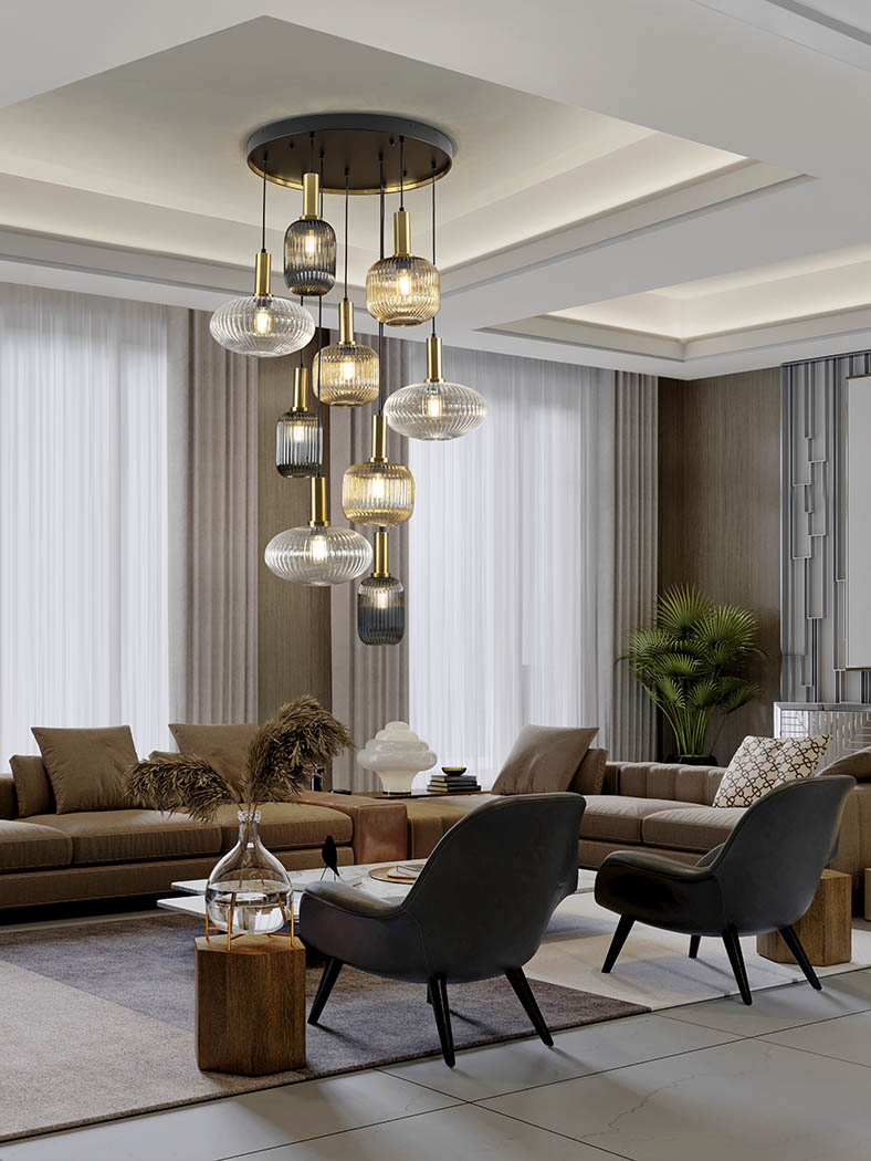 Suspension en verre : la grande tendance luminaire pour un intérieur chic et lumineux