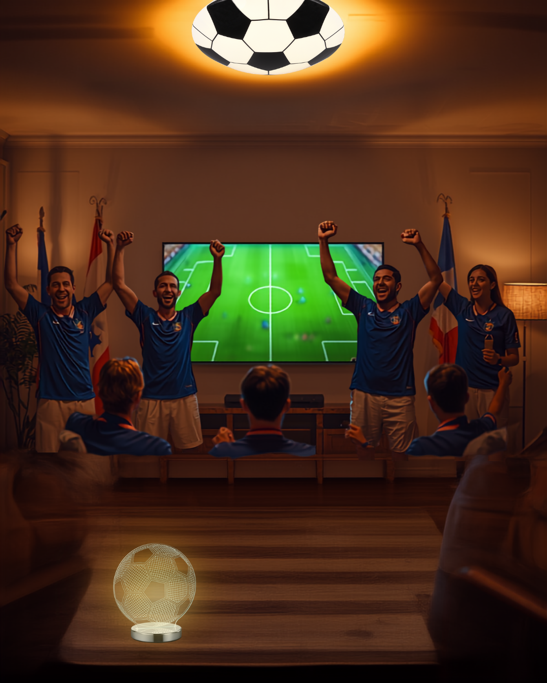 Comment organiser une soirée Coupe du Monde réussie grâce au bon éclairage!