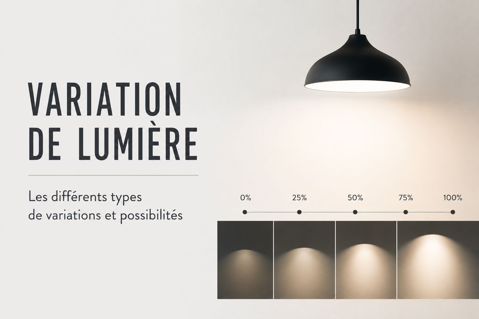 Variateur de lumière : télécommande, interrupteur ou ampoule
