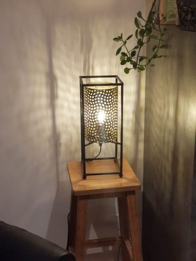 lampe métal